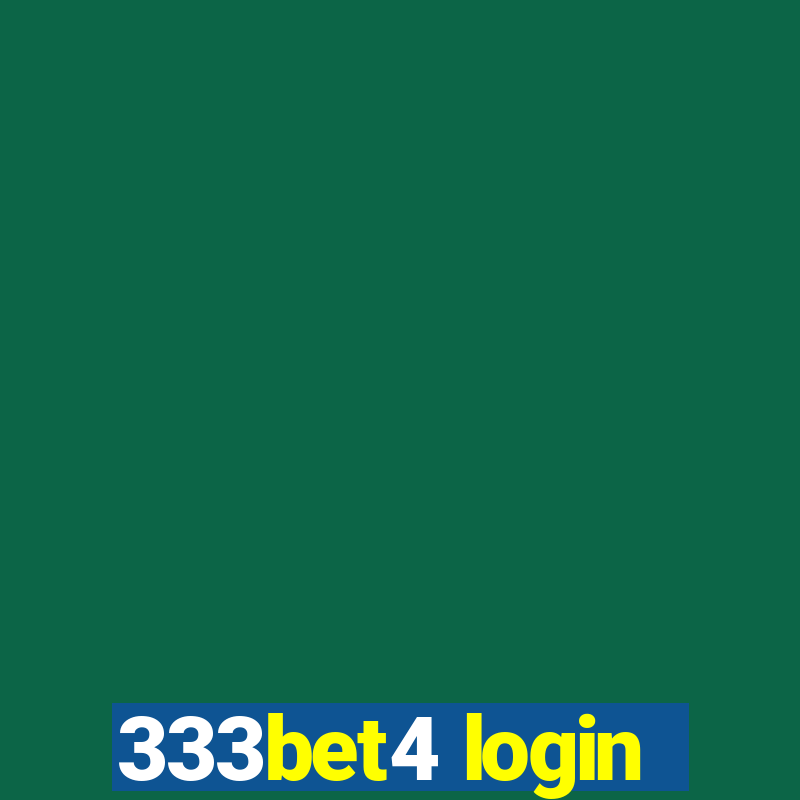 333bet4 login